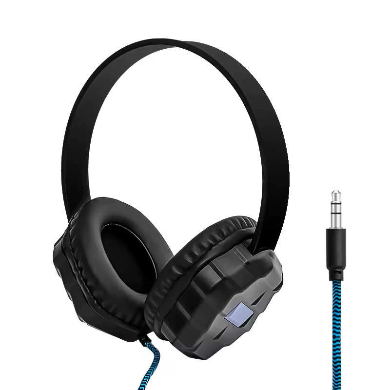 Wired Braided Cord Gaming Headset