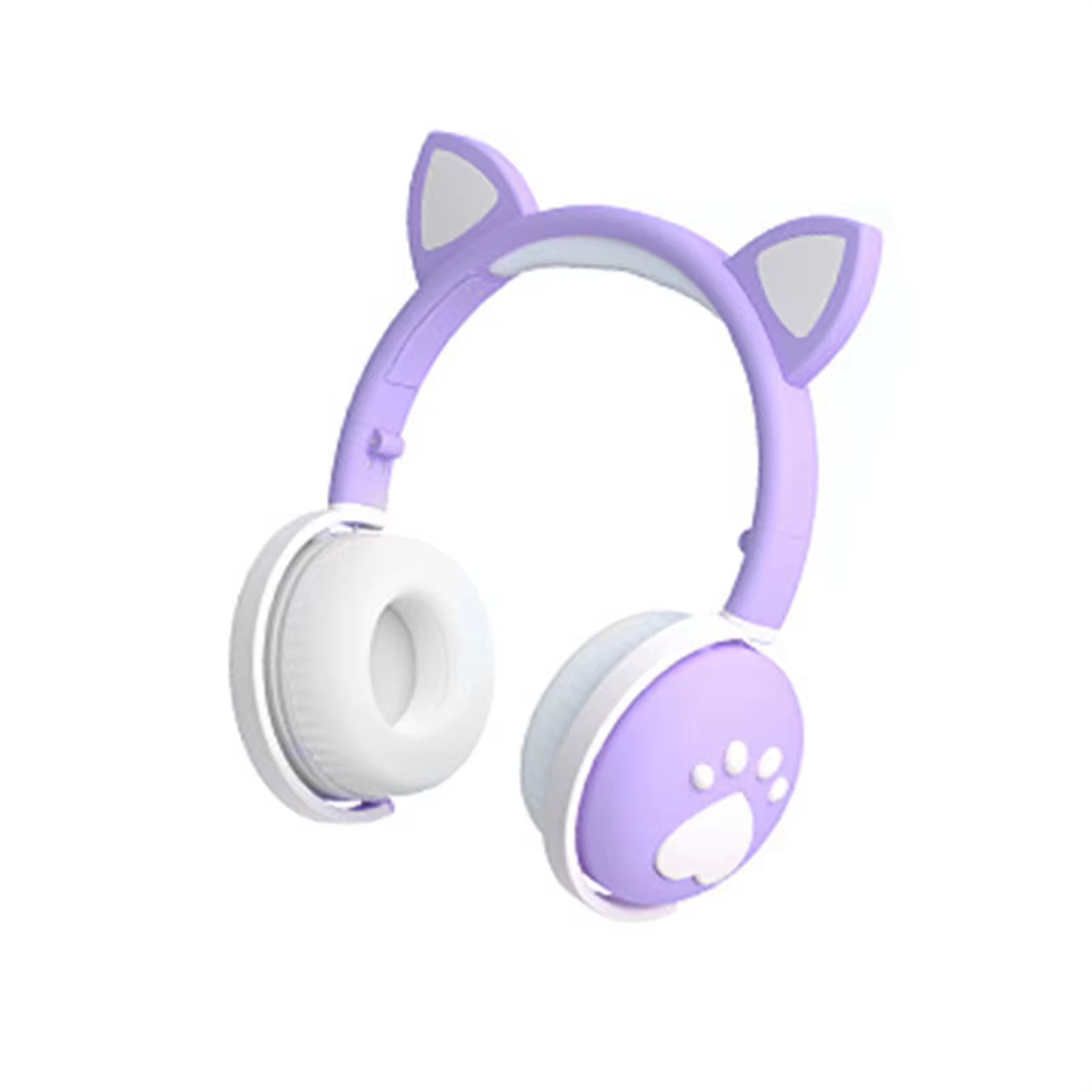 Cute cat ear Led Light glowing headphone