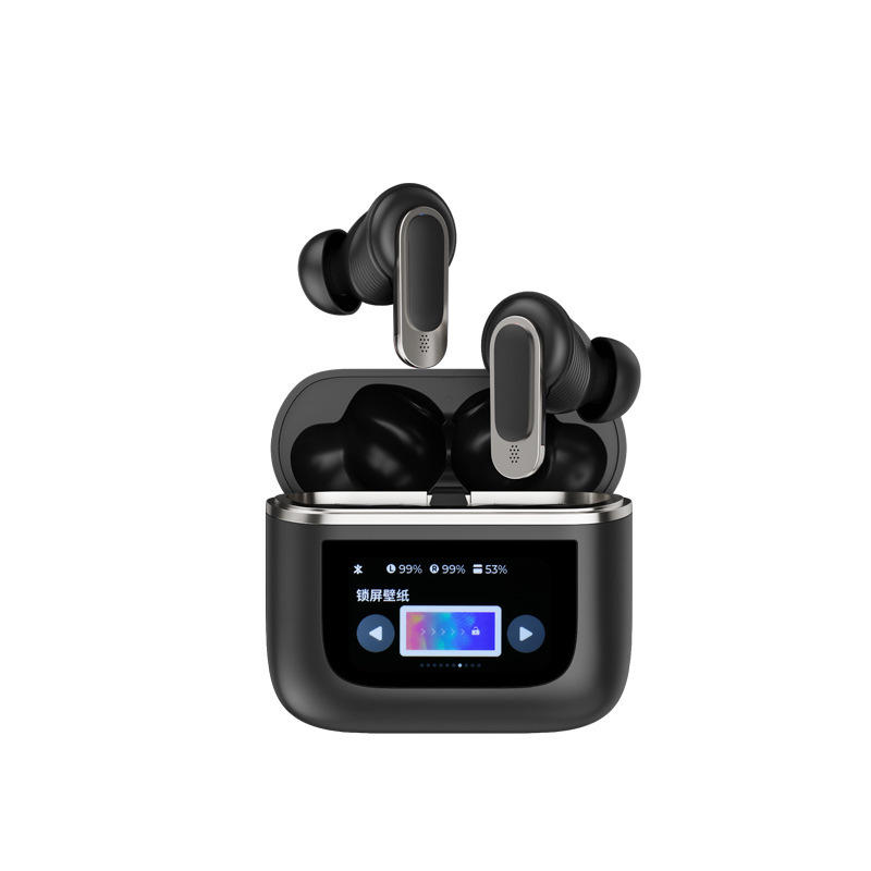Smart color frequency dual noise cancelling in-ear small earphones